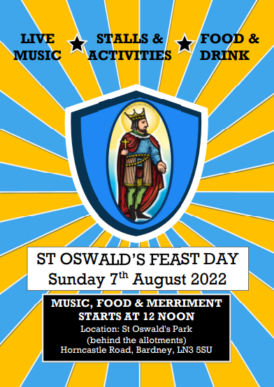 St Oswald's Feast Event Poster